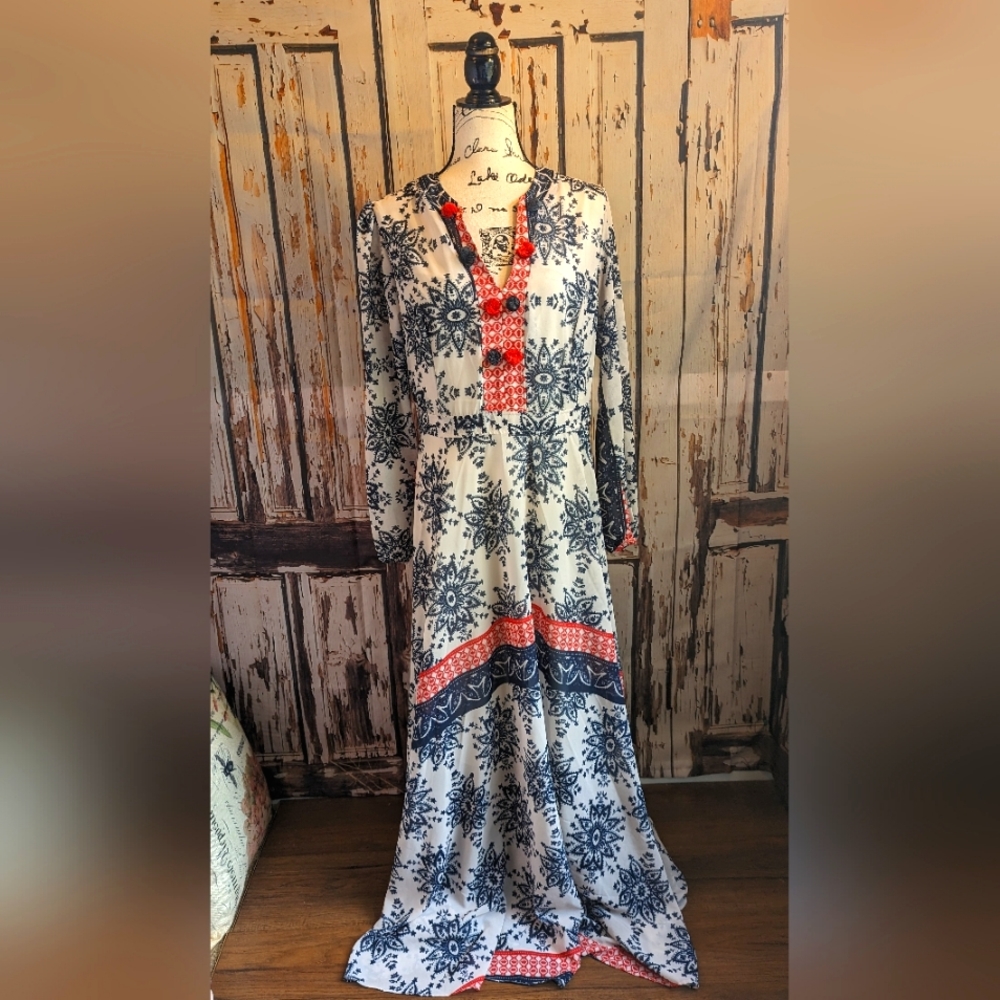 Sheryl Crow maxi dress